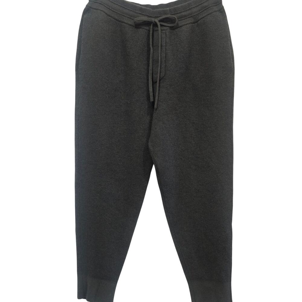 Banana Republic Wool Cashmere Knit Joggers Olive Green Lounge Size L